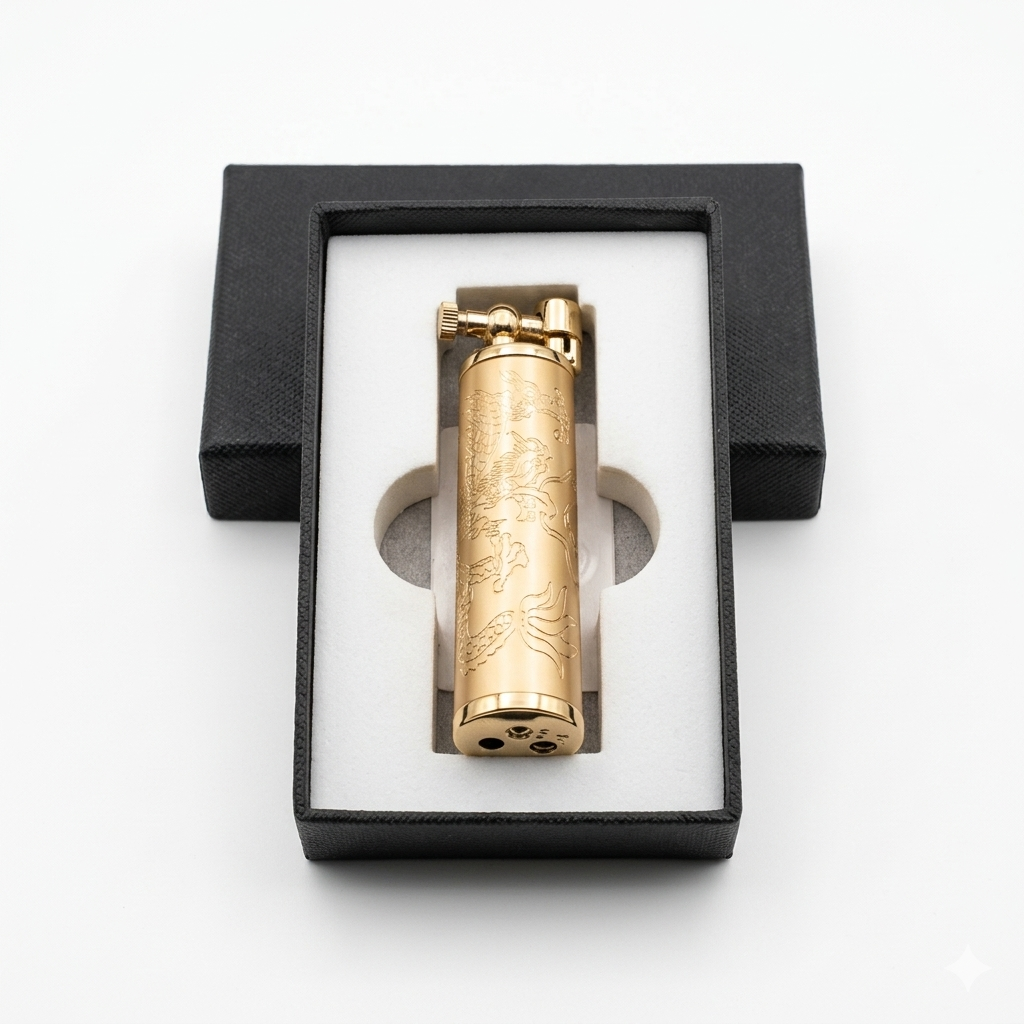 Imperial Dragon Gold - Luxe Windproof Lighter