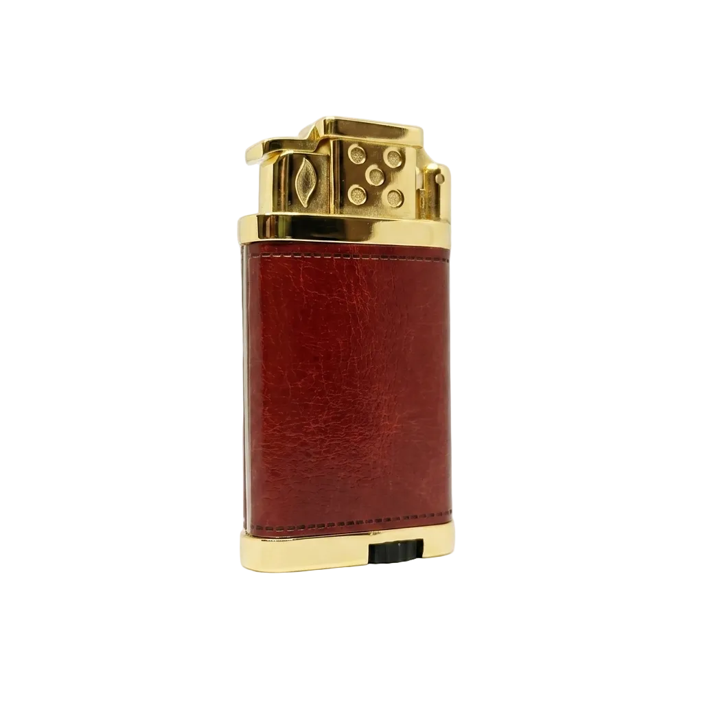 DesertKing™ Vintage Leather Jet Flame Lighter