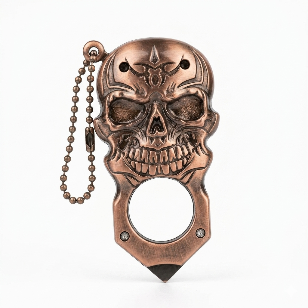 Skull Grip Storm Jet Flame Lighter
