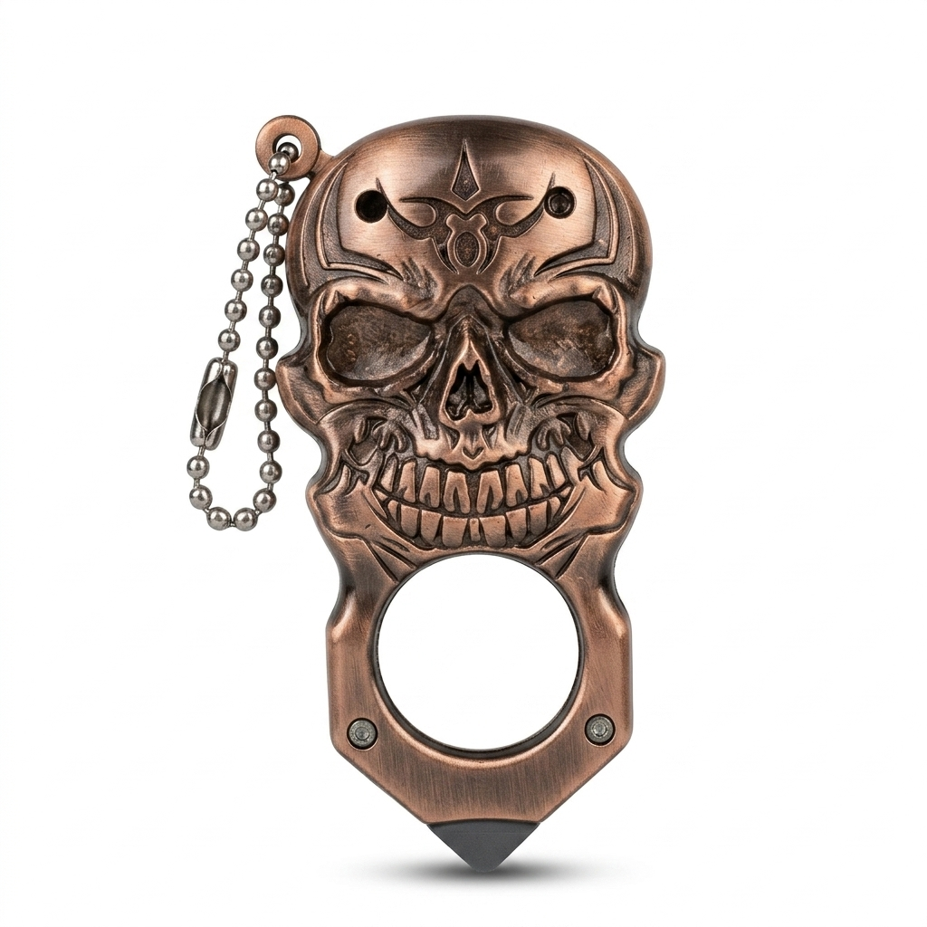 Skull Grip Storm Jet Flame Lighter