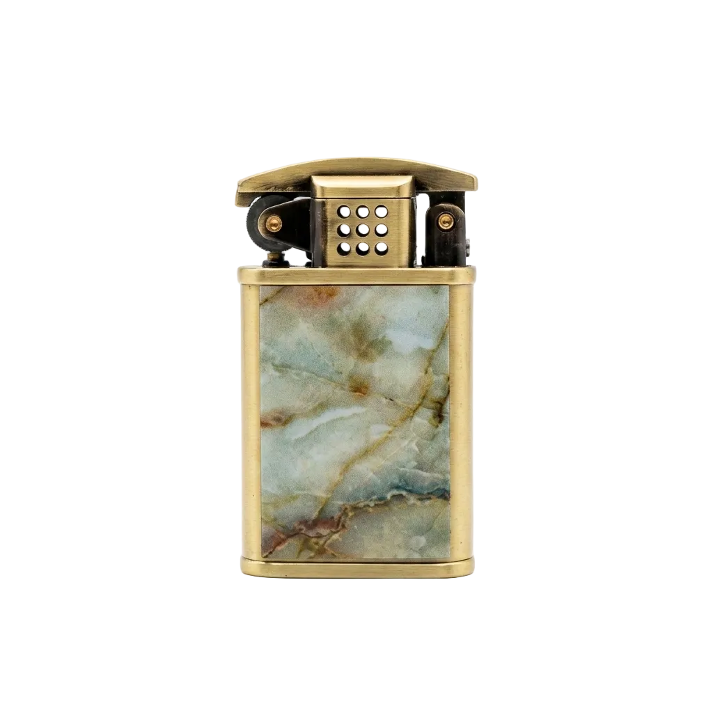 Premium Veined Marble  Edition – Luxe Windproof Lighter