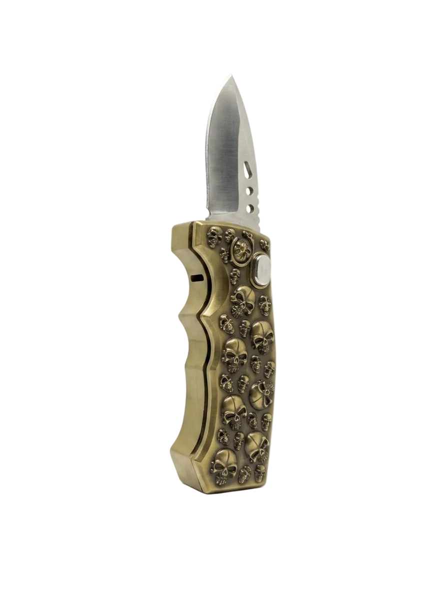 SkullStrike™ Tactical Multi-Tool Jet Flame Lighter