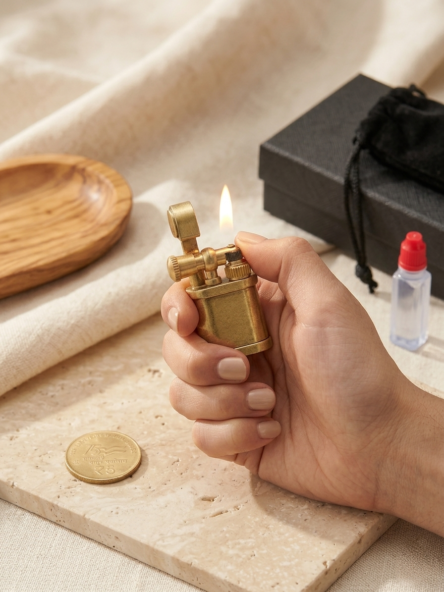 Pocket Forge - Brass Luxe Lighter