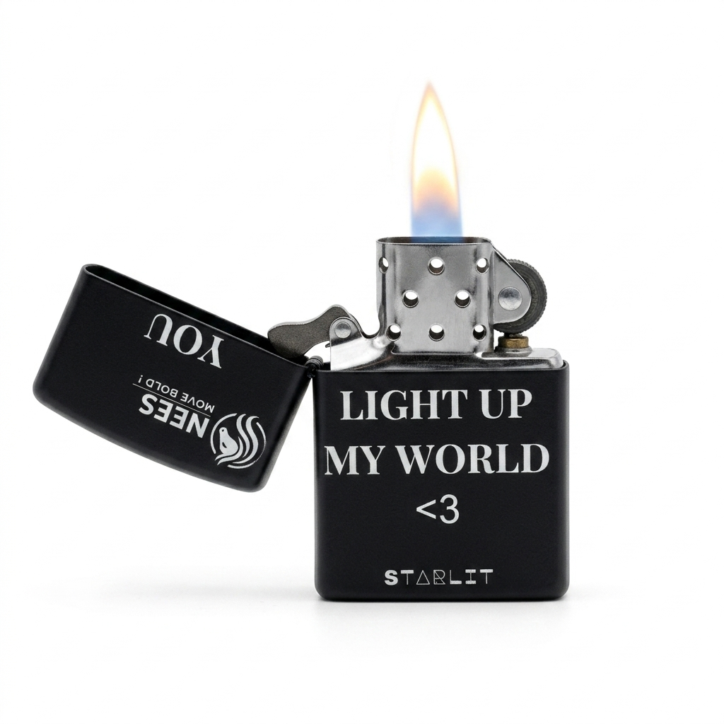 You Light Up My World – F.F Windproof Lighter