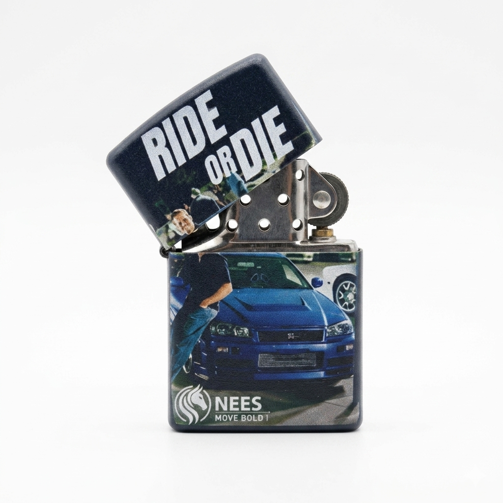 Nees “Ride Or Die fnf” Edition Flip Fire Windproof Lighter